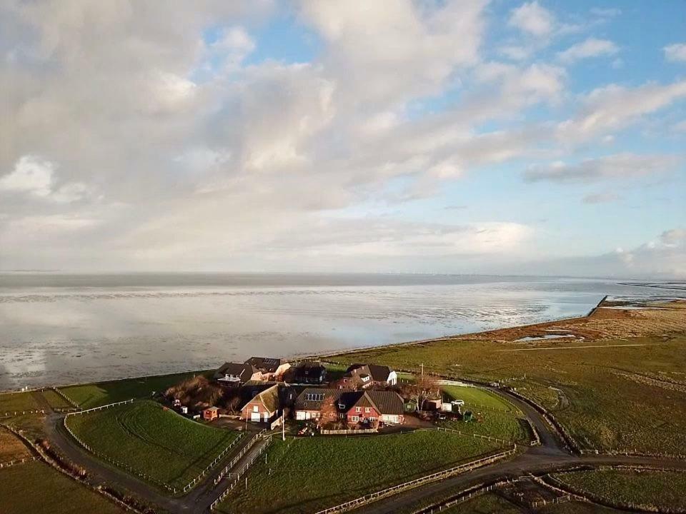 Kapitaenshaus Meerblick Langeneß 외부 사진