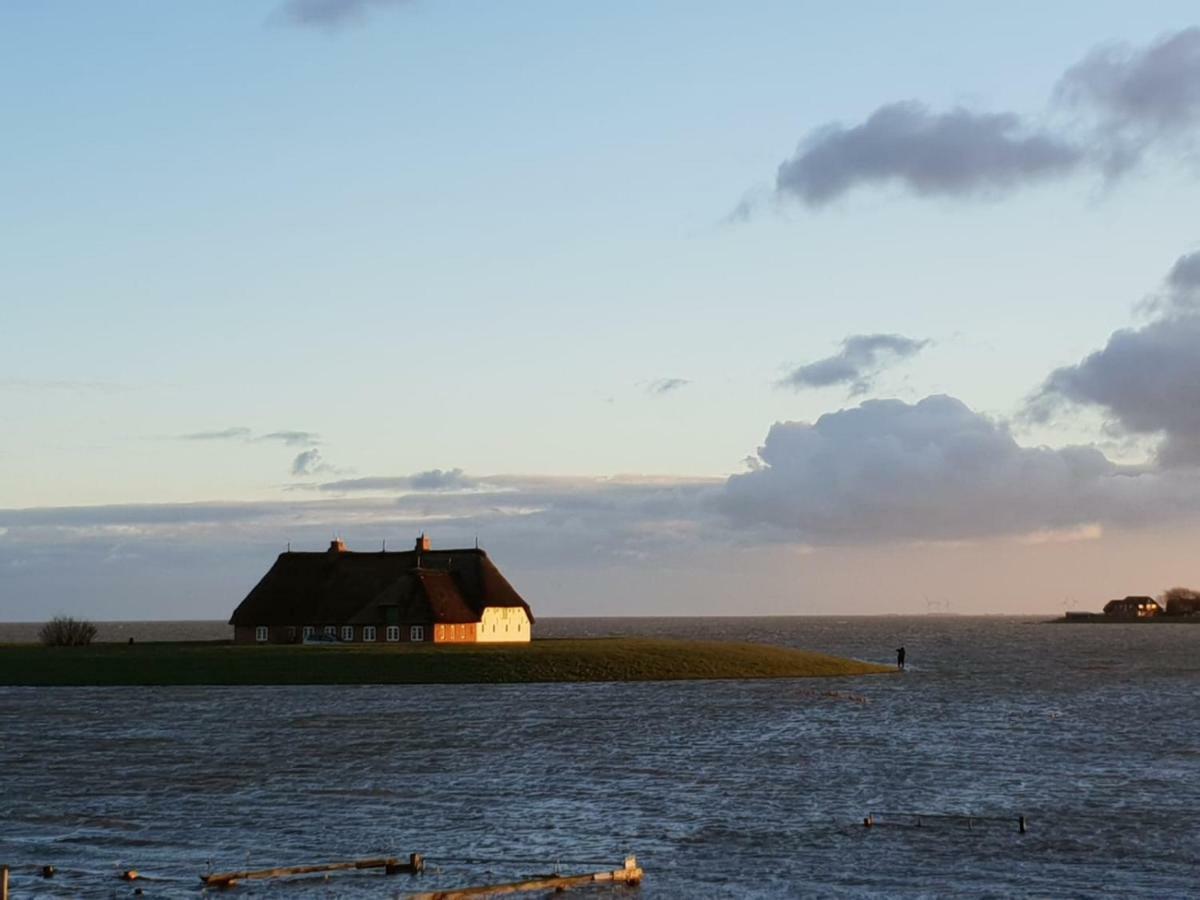 Kapitaenshaus Meerblick Langeneß 외부 사진